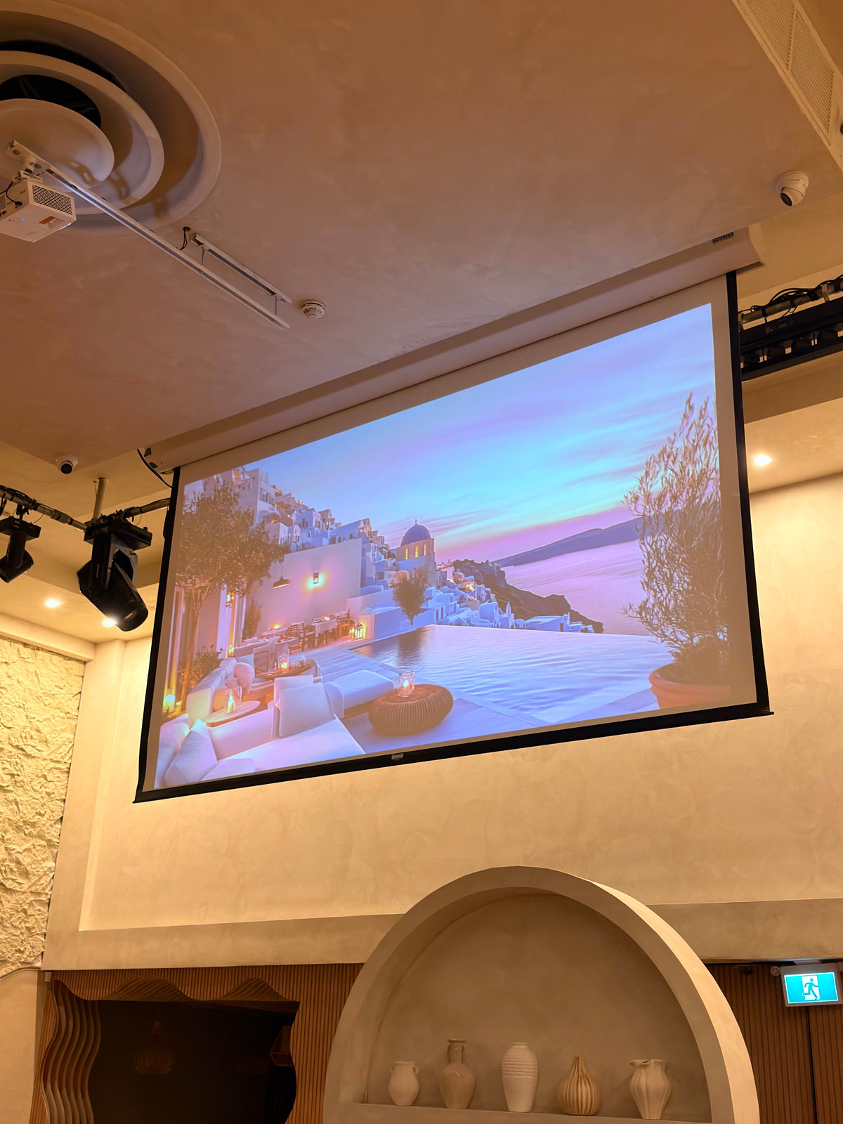 Presentation setup at ALIA